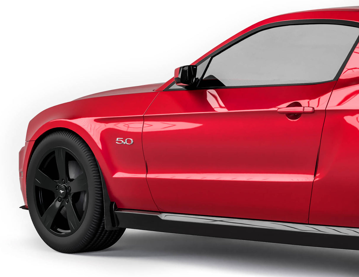 2010-2014 Ford Mustang Front Mud Flaps - Vicrez