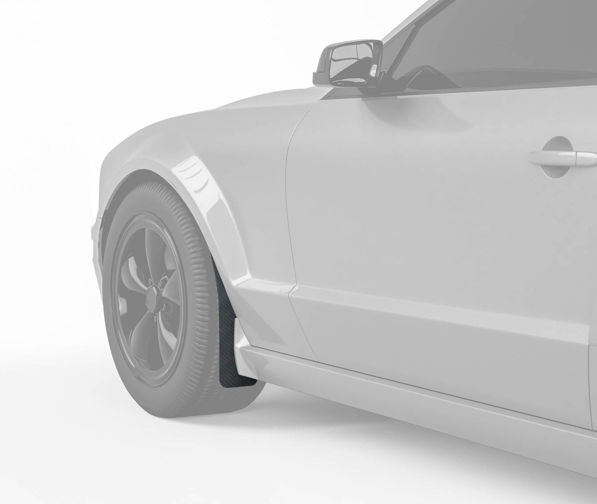 2005-2009 Ford Mustang Front Mud Flaps - Vicrez