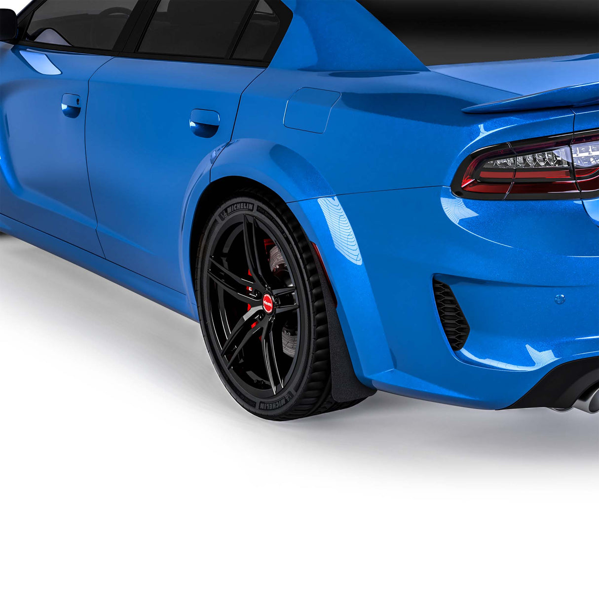 2020-2023 Dodge Charger Widebody Look Rear Mud Flaps - Vicrez