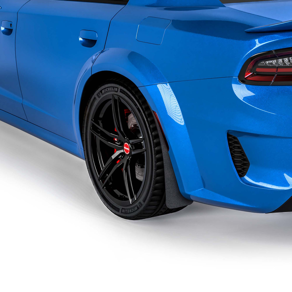 2020-2023 Dodge Charger Widebody Look Rear Mud Flaps - Vicrez