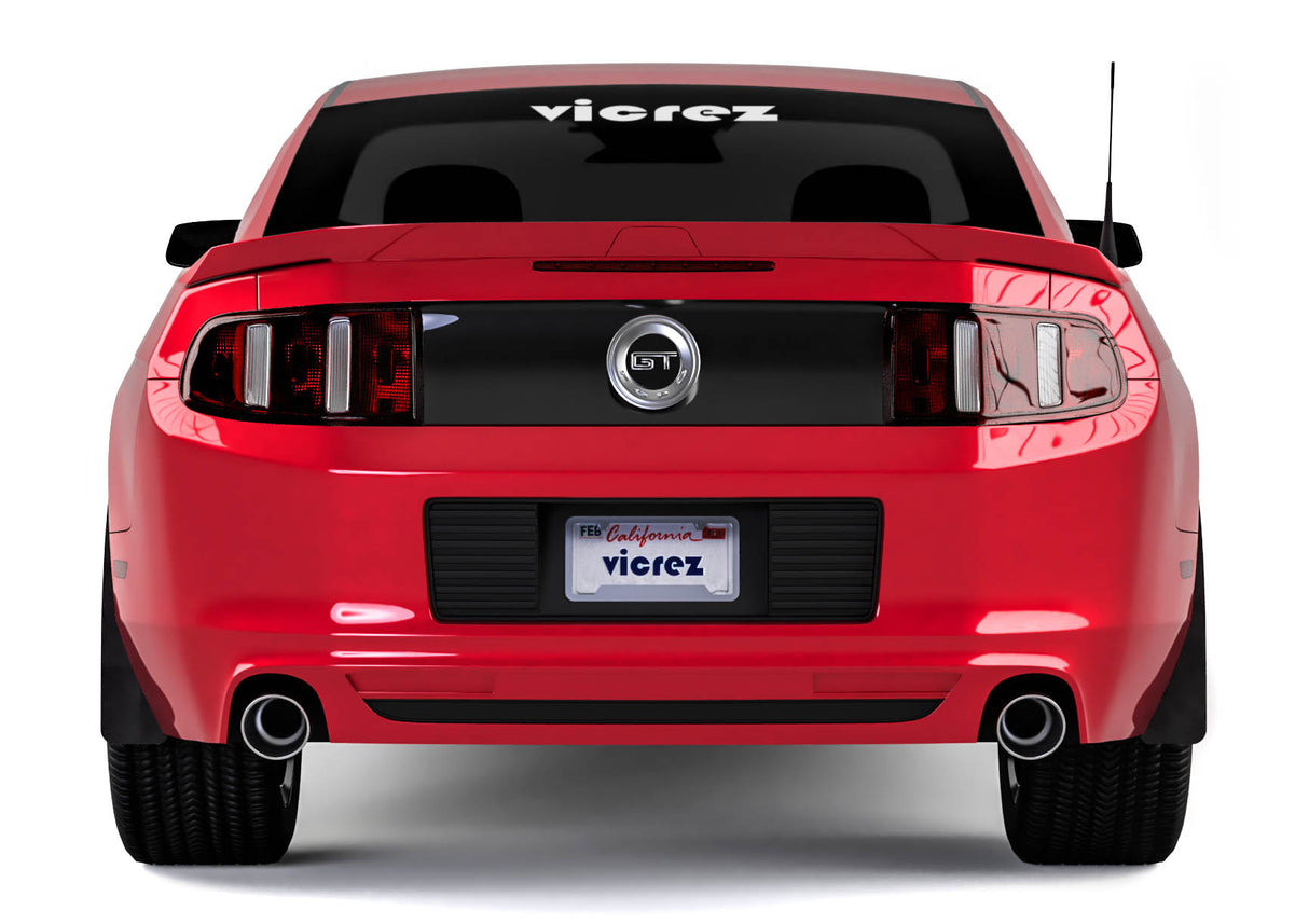 2010-2014 Ford Mustang Rear Mud Flaps - Vicrez