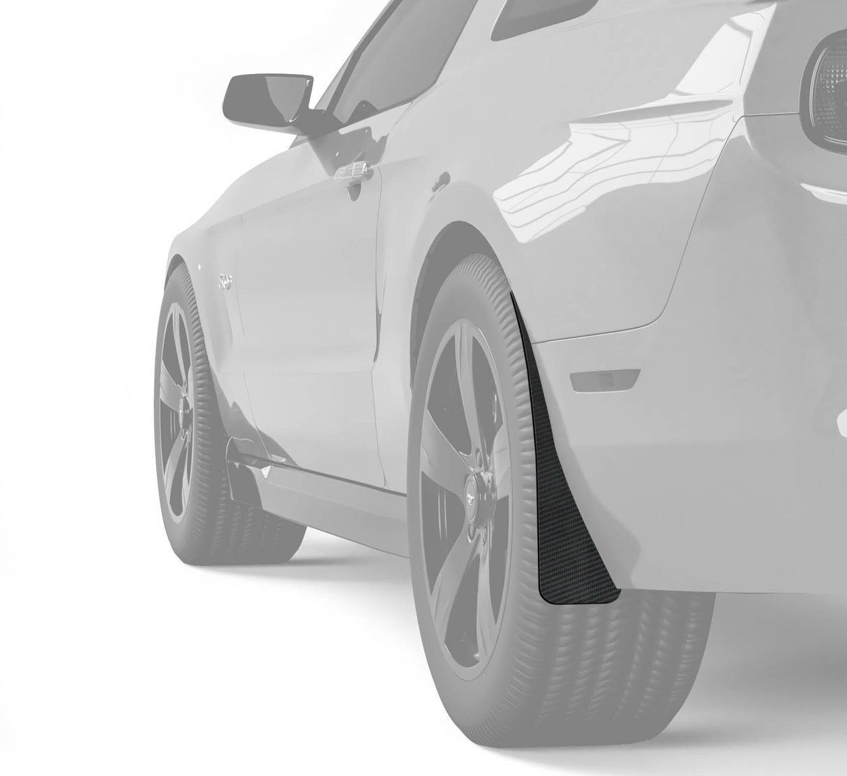 2010-2014 Ford Mustang Rear Mud Flaps - Vicrez