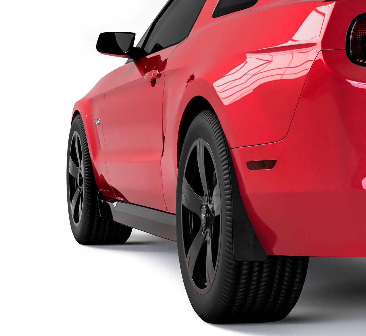 2010-2014 Ford Mustang Rear Mud Flaps - Vicrez