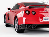 2007-2019 Nissan GTR R35 Rear Mud Flaps - Vicrez