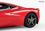 2009-2015 Ferrari 458 Rear Mud Flaps - Vicrez