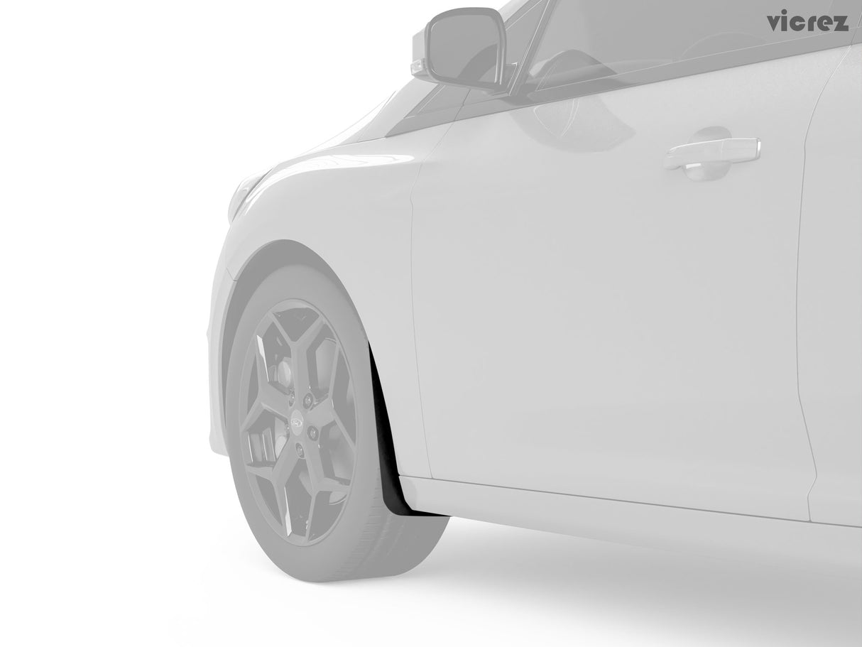 2011-2019 Ford Focus ST/RS Front Mud Flaps - Vicrez