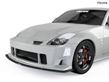 2003-2008 Nissan 350Z ING Style Front Bumper Lip Splitter - Vicrez