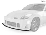 2003-2008 Nissan 350Z ING Style Front Bumper Lip Splitter - Vicrez