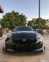 2003-2018 Nissan 350Z/370Z N3R/V3R Style Front Bumper Lip Splitter - Vicrez