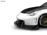 2003-2018 Nissan 350Z/370Z N3R/V3R Style Front Bumper Lip Splitter - Vicrez