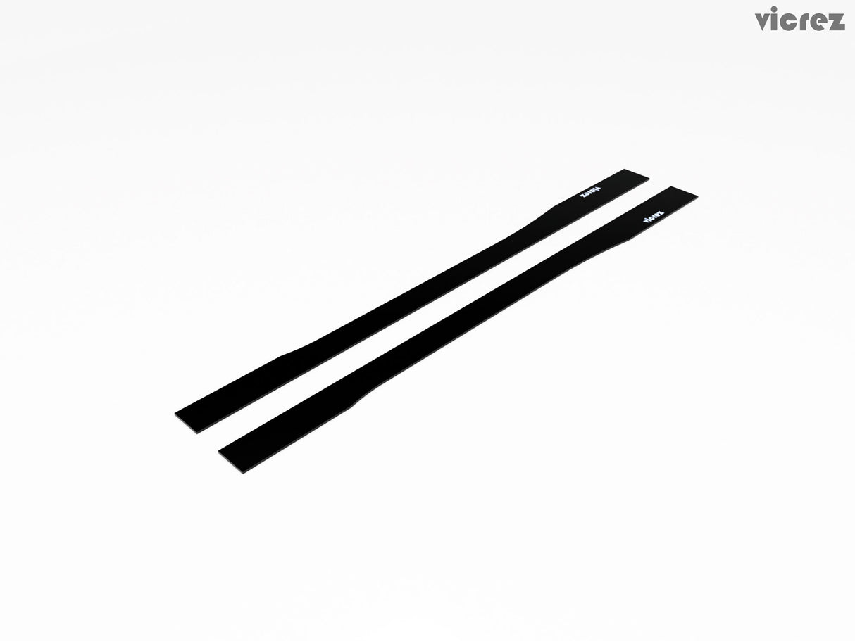 2003-2008 Nissan 350Z VZ2 Style Side Skirt Splitters - Vicrez