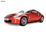 2003-2008 Nissan 350Z Vulcano Pro Style Side Skirt Splitters - Vicrez