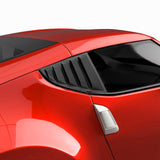 2009-2020 Nissan 370Z LV Style Quarter Window Louvers - Vicrez