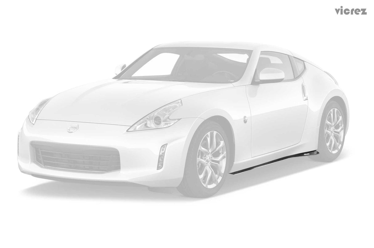 2009-2020 Nissan 370Z Side Skirt Splitters - Vicrez