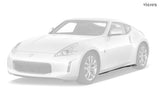 2009-2020 Nissan 370Z Side Skirt Splitters - Vicrez