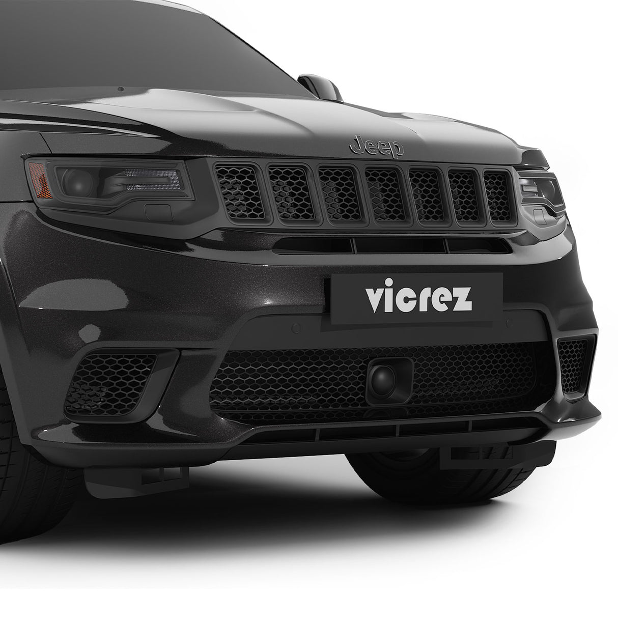 2014-2016 Jeep Grand Cherokee OE Replacement Front Bumper - Vicrez