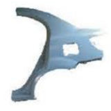 Vicrez OE Replacement Rear Fender | Kia Rio 2000-2005