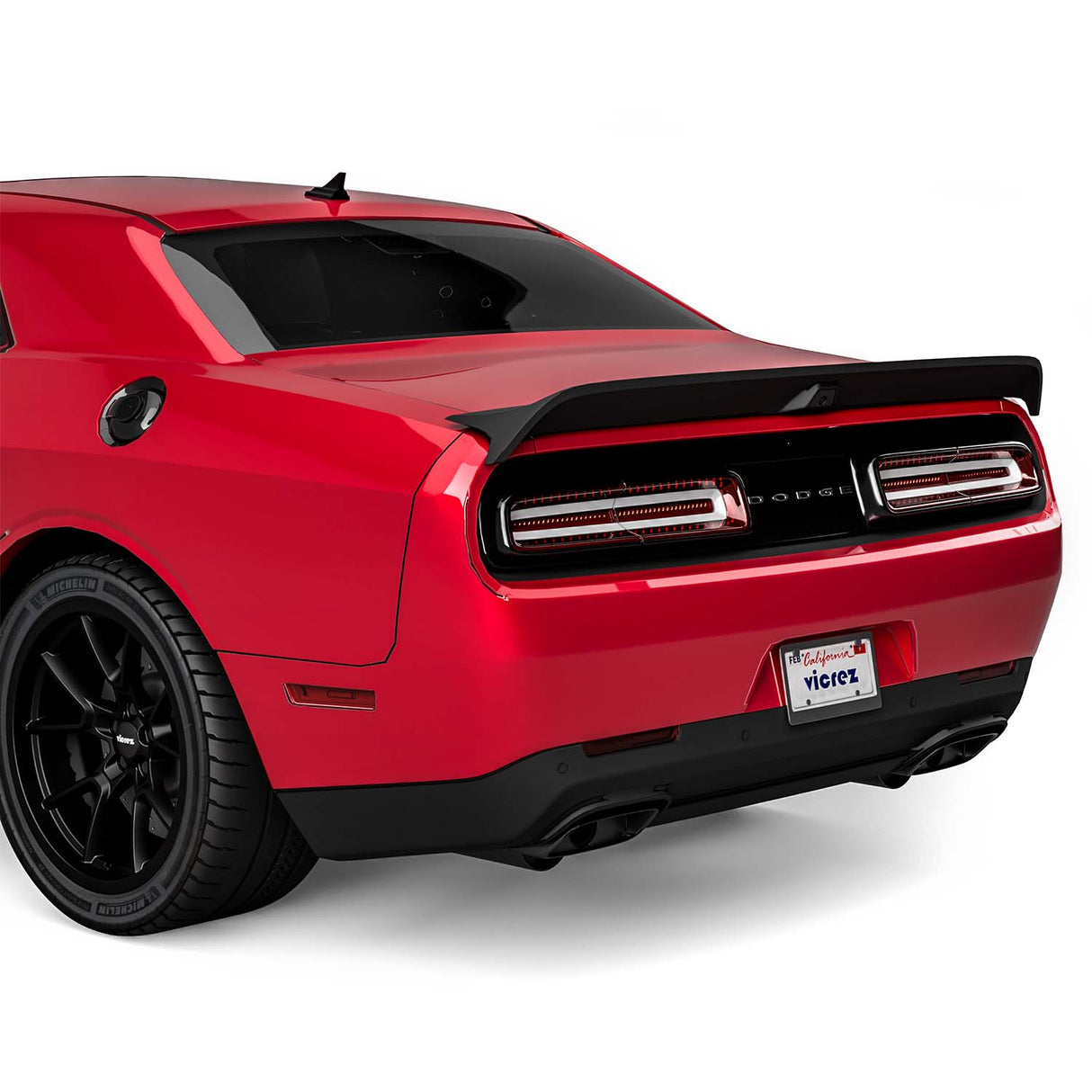 2008-2023 Dodge Challenger Redeye Hellcat Style Rear Spoiler - Vicrez