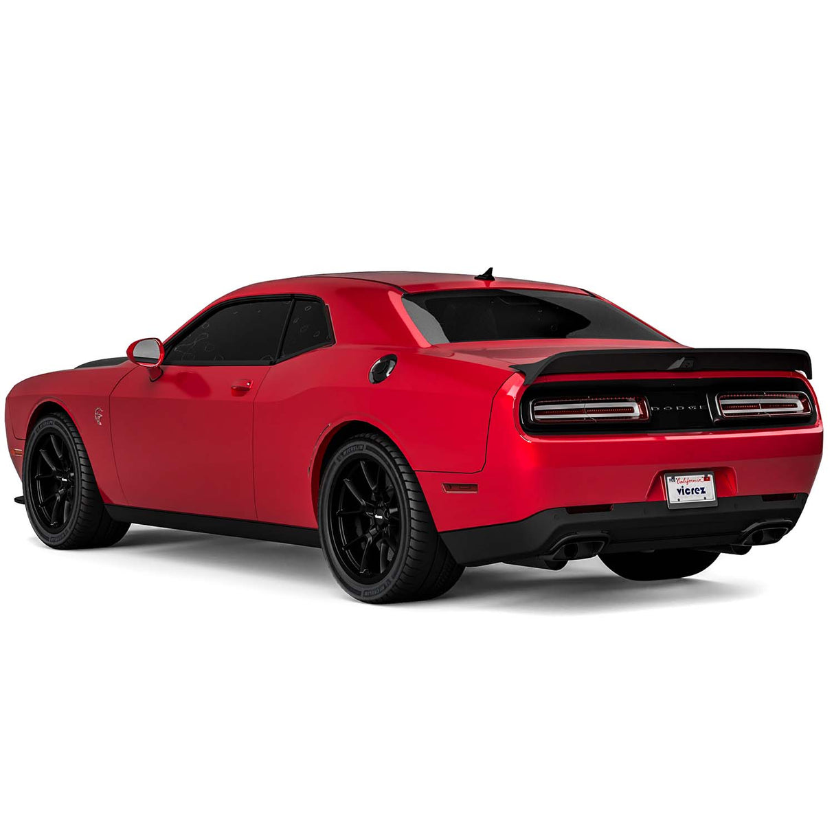 2008-2023 Dodge Challenger Redeye Hellcat Style Rear Spoiler - Vicrez