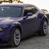 20x11 Hellcat Style Widebody Matte Silver Wheels & Tire Package - Vicrez
