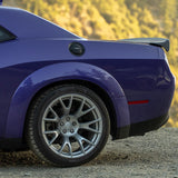 20x11 Hellcat Style Widebody Matte Silver Wheels & Tire Package - Vicrez