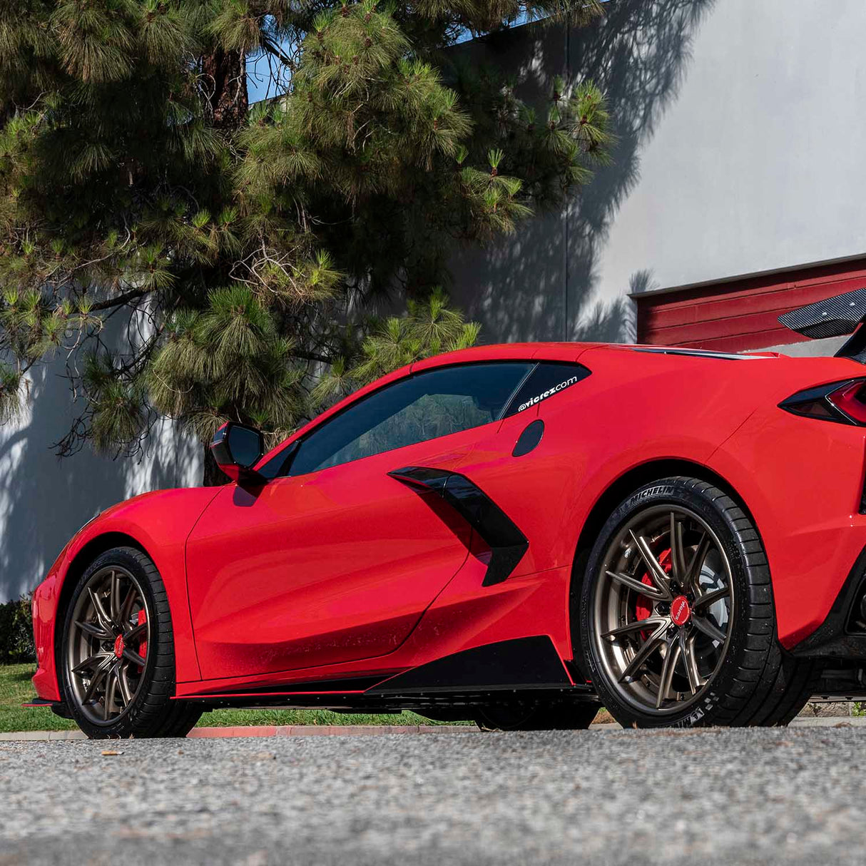 2020-2026 Chevrolet Corvette C8 High Wing Style Rear Spoiler - Vicrez Carbon Fiber
