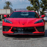 2020-2026 Chevrolet Corvette C8 R1 Style Front Bumper Lip Splitter - Vicrez