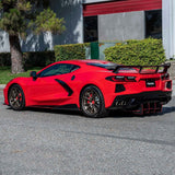2020-2026 Chevrolet Corvette C8 High Wing Style Rear Spoiler - Vicrez Carbon Fiber