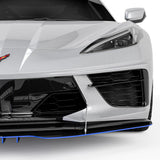 2020-2026 Chevrolet Corvette C8 R1 Style Front Bumper Lip Splitter - Vicrez