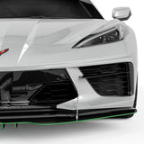 2020-2026 Chevrolet Corvette C8 R1 Style Front Bumper Lip Splitter - Vicrez