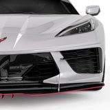2020-2026 Chevrolet Corvette C8 R1 Style Front Bumper Lip Splitter - Vicrez