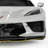 2020-2026 Chevrolet Corvette C8 R1 Style Front Bumper Lip Splitter - Vicrez