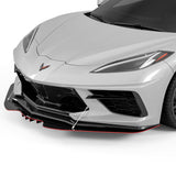 2020-2026 Chevrolet Corvette C8 R1 Style Front Bumper Lip Splitter - Vicrez