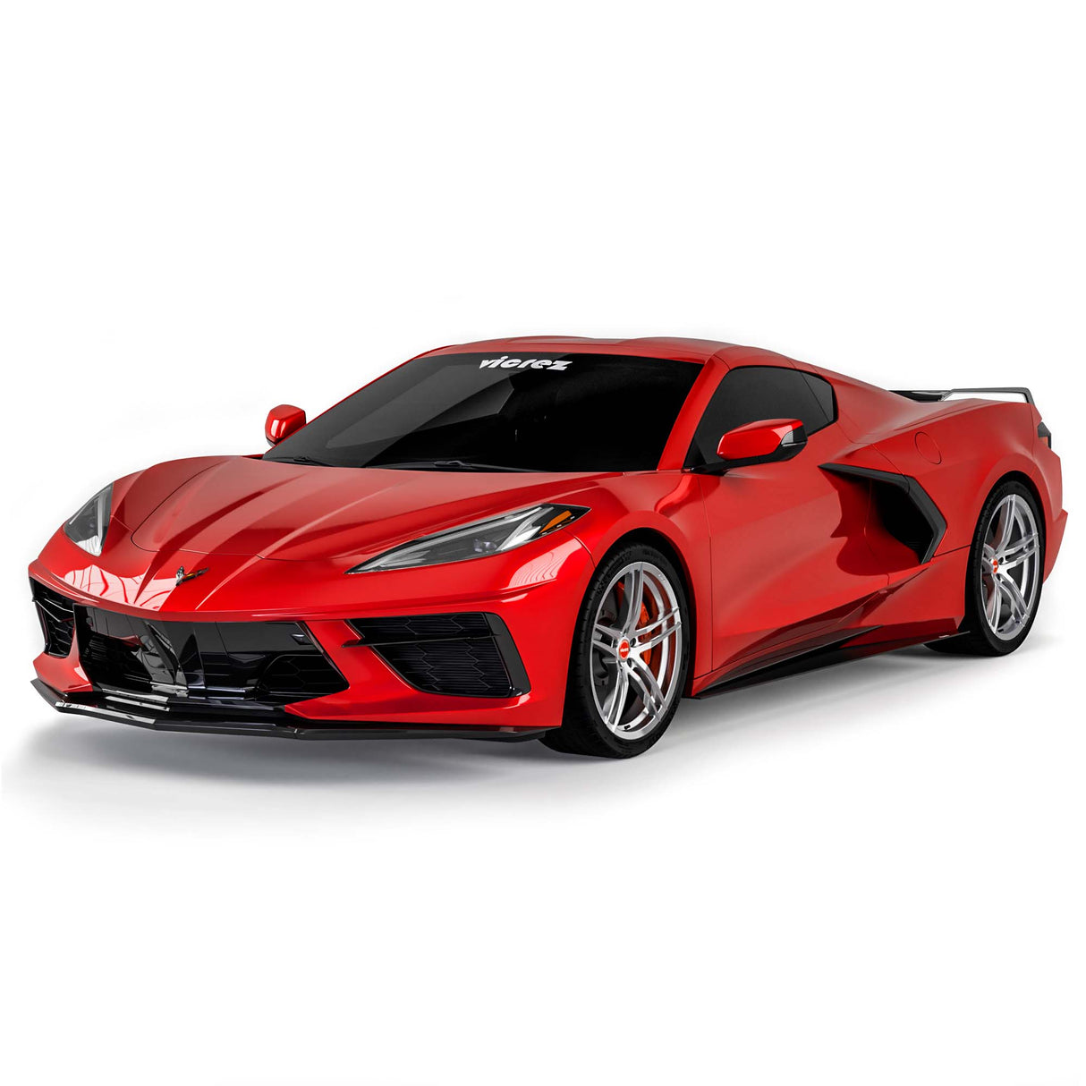 2020-2026 Chevrolet Corvette C8 R1 Style Side Skirt Splitters - Vicrez