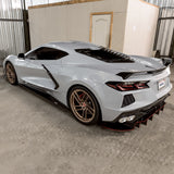 2020-2026 Chevrolet Corvette C8 R1 Style Rear Diffuser - Vicrez