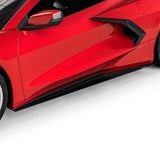 2020-2026 Chevrolet Corvette C8 R1 Style Side Skirt Splitters - Vicrez