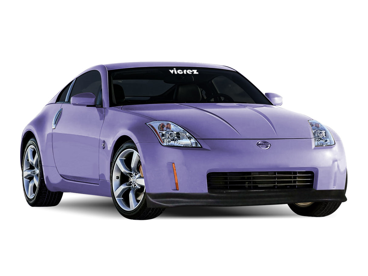 2003-2005 Nissan 350Z R1 Style Front Bumper Lip Chin Spoiler - Vicrez