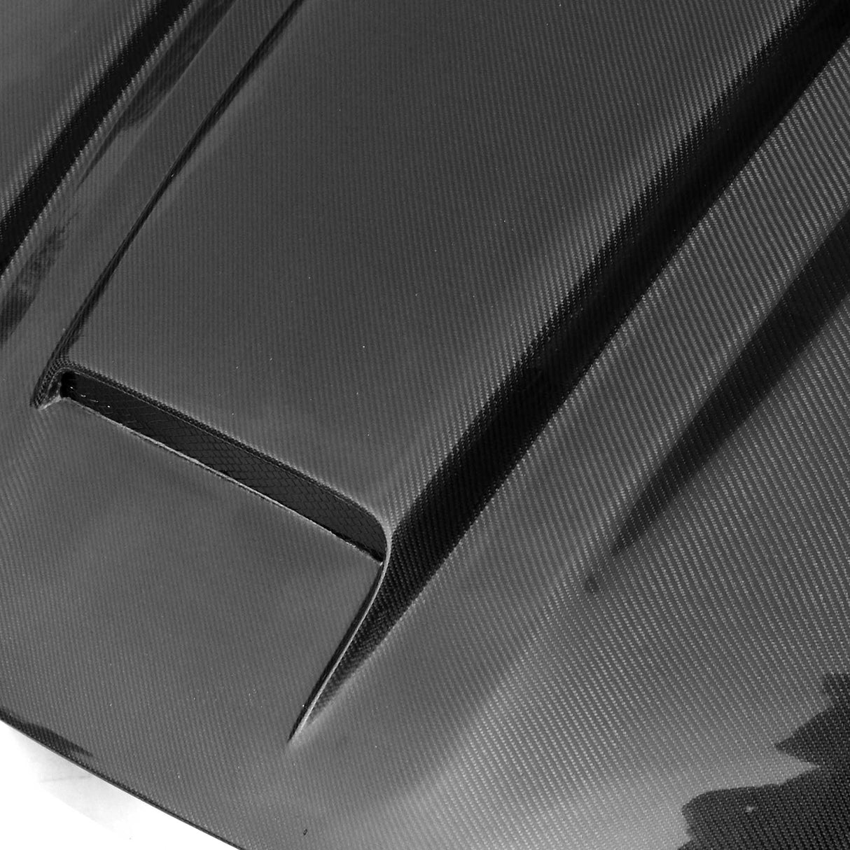 2018-2023 Ford Mustang RE Style Hood - Vicrez Carbon Fiber