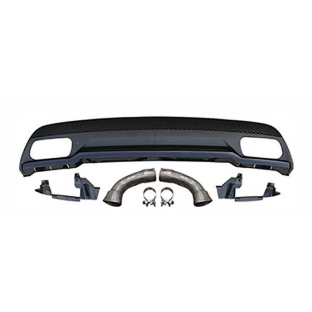 2013-2018 Mercedes A Class A45 Rear Diffuser - Vicrez