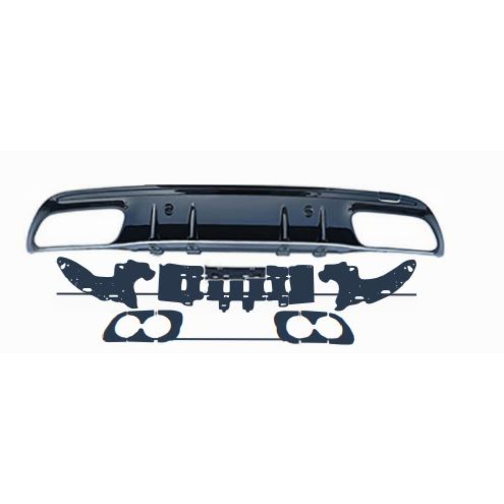 2015-2021 Mercedes C43 Rear Diffuser - Vicrez
