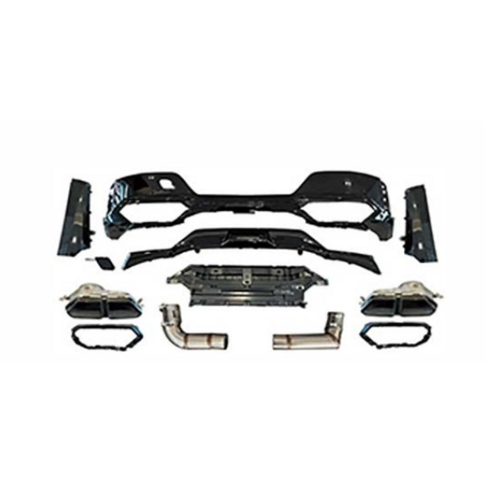 2023-2026 BMW G70 760 Rear Diffuser with Black Tips - Vicrez