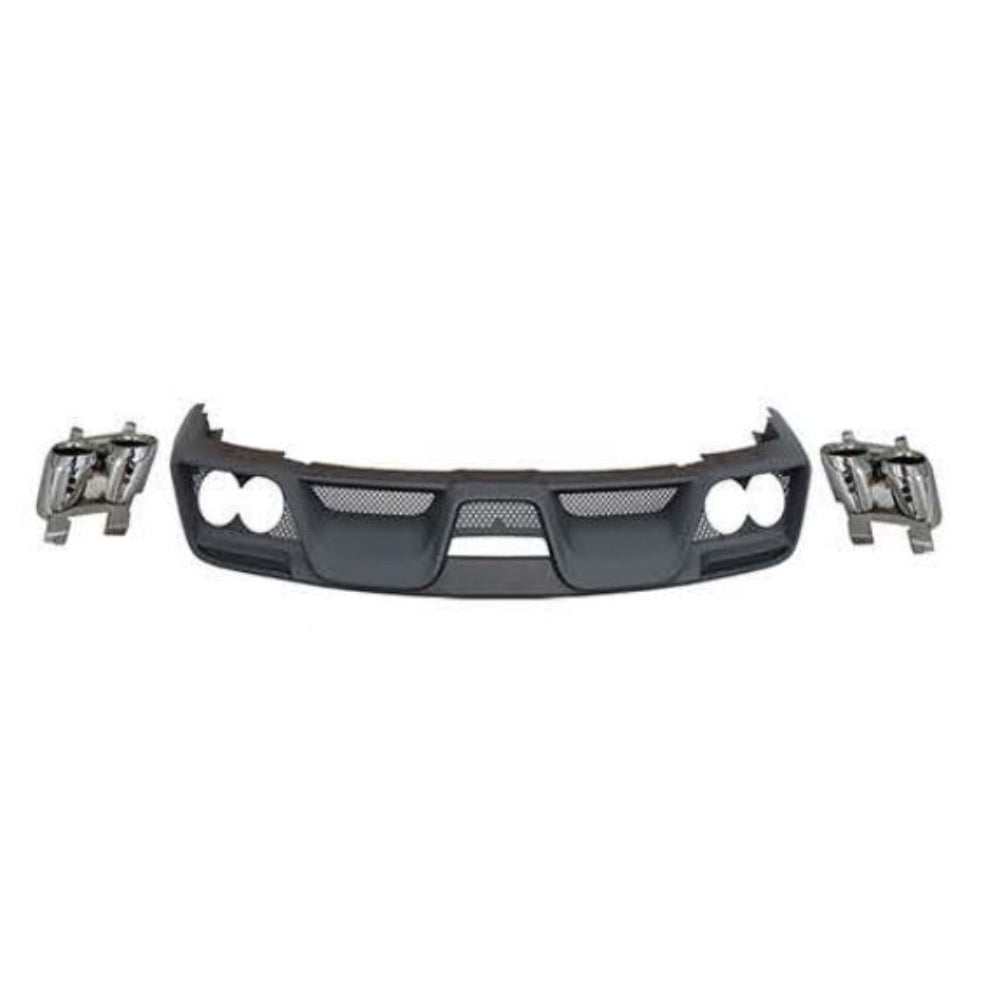 2015-2017 Ford Mustang GT350 Rear Diffuser With Tail Tips - Vicrez