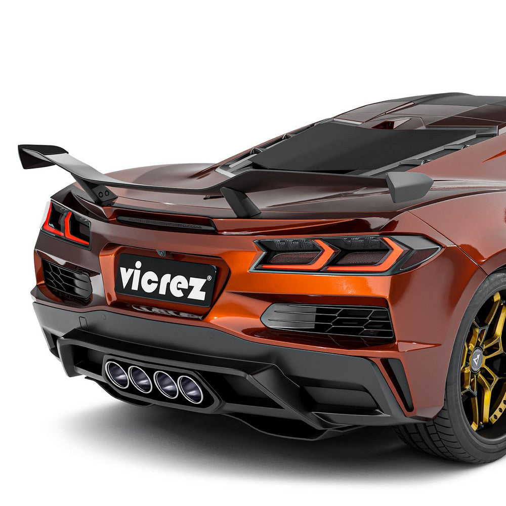 2020-2026 Corvette C8 Stingray Z06 Style Rear Spoiler Wing - Vicrez