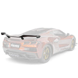 2020-2026 Corvette C8 Stingray Z06 Style Rear Spoiler Wing - Vicrez
