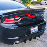 2011-2023 Dodge Charger Hellcat SRT Style Rear Wing Spoiler - Vicrez