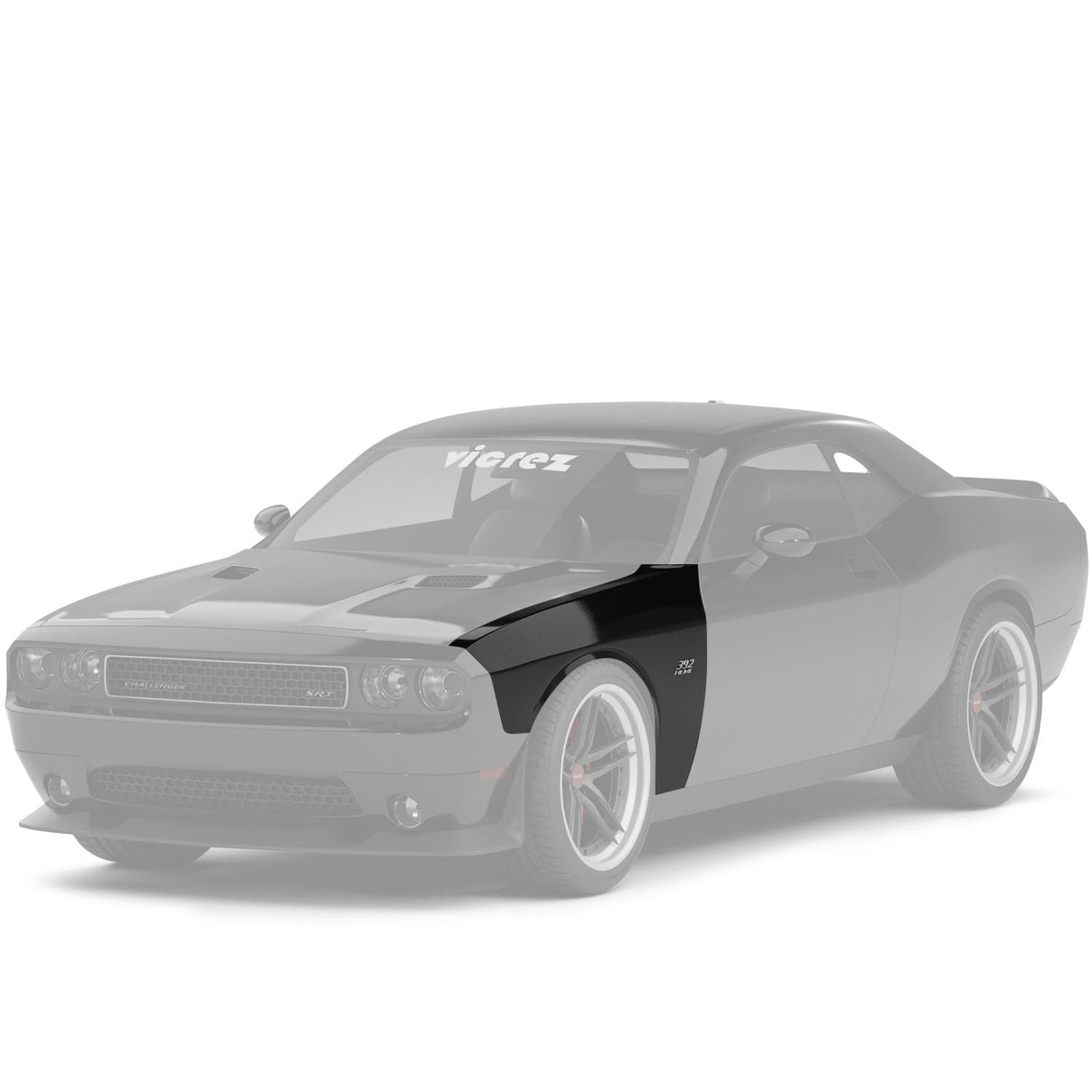 2008-2023 Dodge Challenger Front Fender Left Driver Side - Vicrez