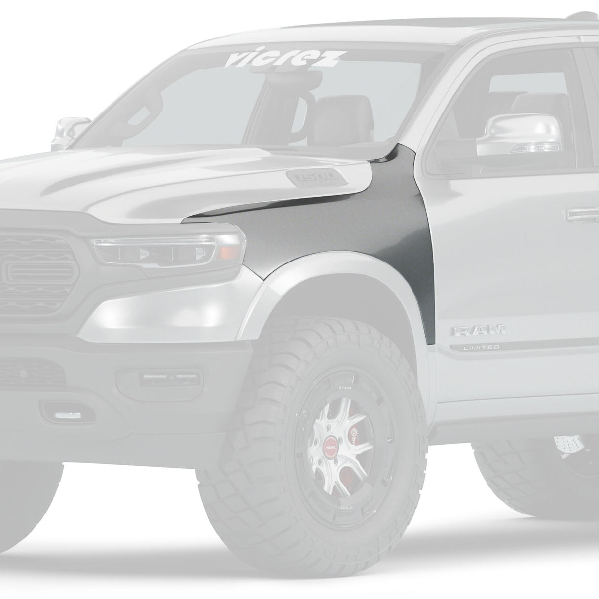 2009-2018 RAM 1500 Front Fender Left Driver Side - Vicrez