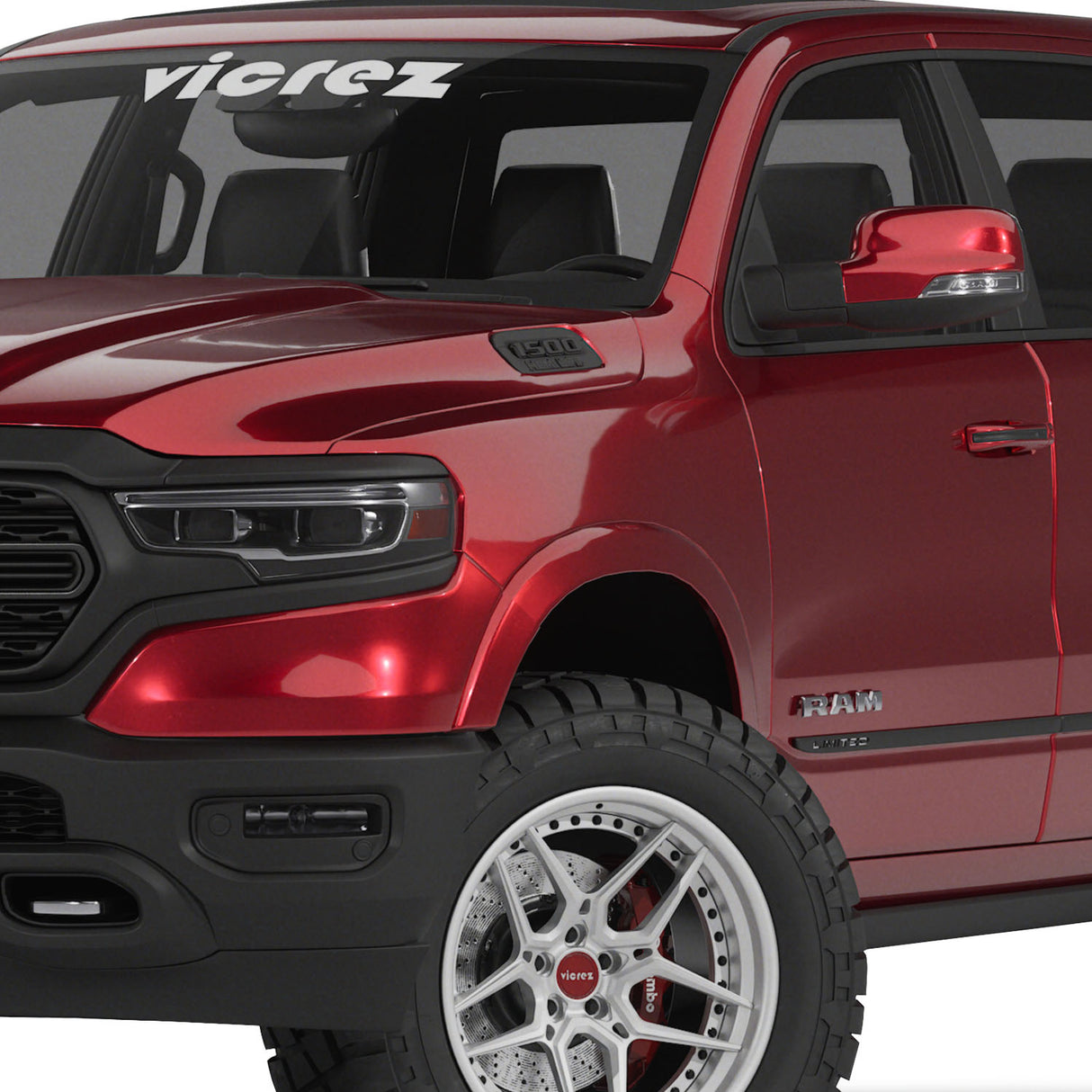 2019-2025 RAM 1500 Replacement Front Fender Left Driver Side - Vicrez