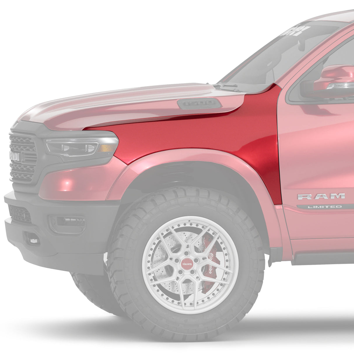 2019-2025 RAM 1500 Replacement Front Fender Left Driver Side - Vicrez