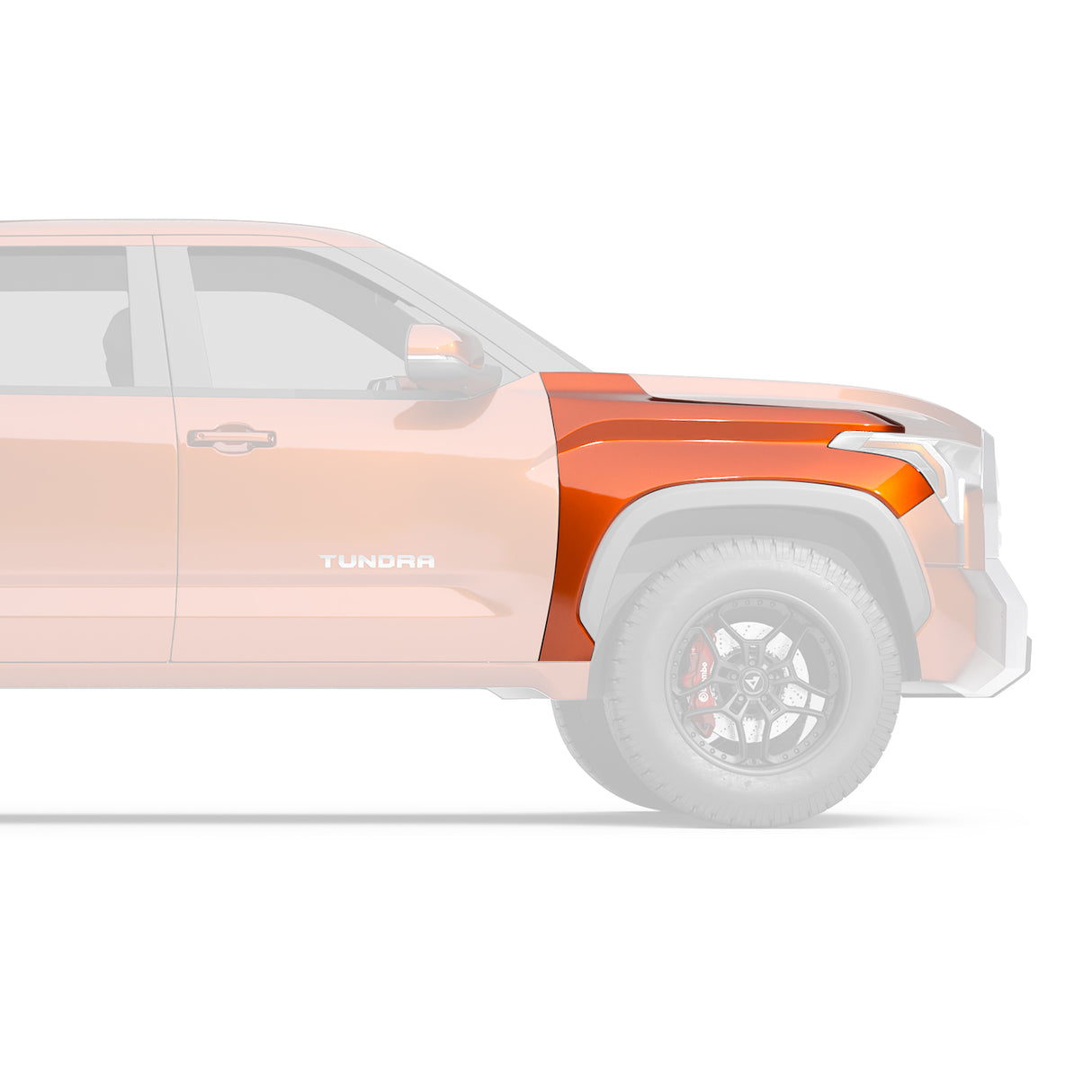 2014-2021 Toyota Tundra Right Passenger Front Fender - Vicrez